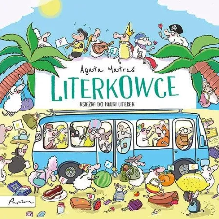 Literkowce.  Książka do nauki literek wyd. 2023