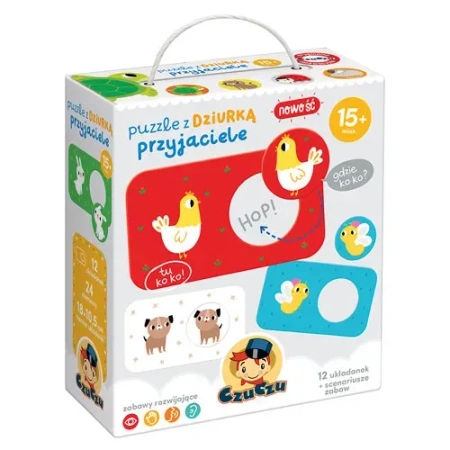 Puzzle z dziurką Przyjaciele CzuCzu