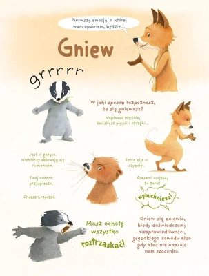 Emocje. Rodzina Borsuków i Lisów przedstawia. Tom 1