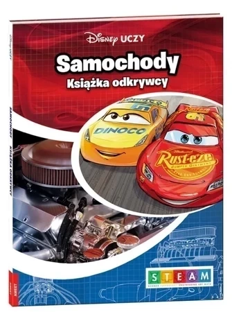 Disney Uczy. Samochody. Książka odkrywcy