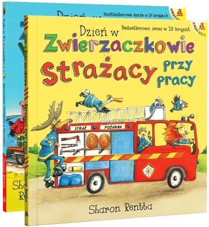 Pakiet: Dzień w Zwierzaczkowie: Strażacy przy pracy / Wyruszamy pociągami z Kocurkami