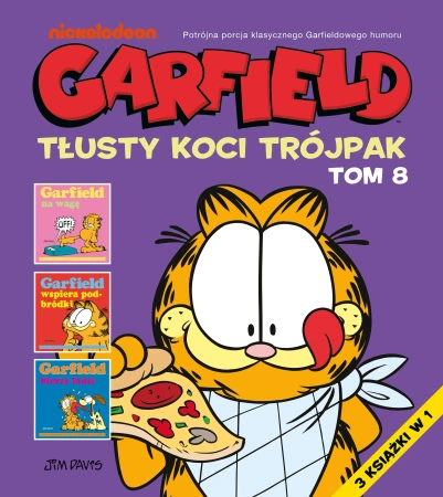 Garfield. Tłusty koci trójpak. Tom 8