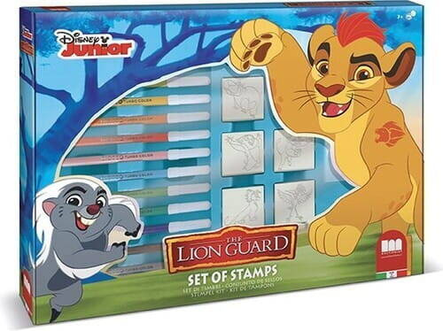 Pieczątki Maxi Box Król Lew