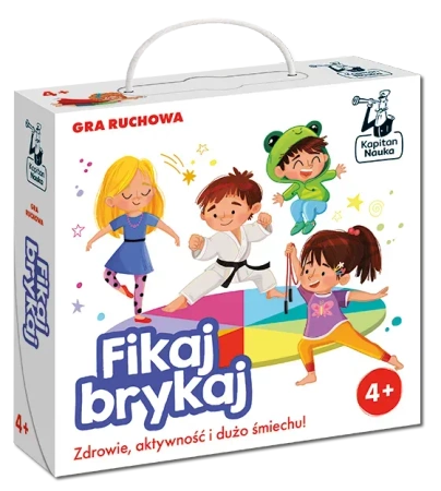 Fikaj, brykaj. Gra ruchowa. Kapitan Nauka 4+