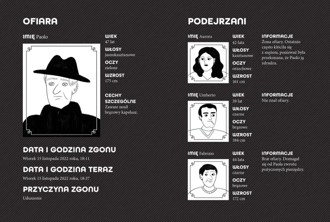 Sprawa dla detektywa. Tajemnica pięciu zbrodni