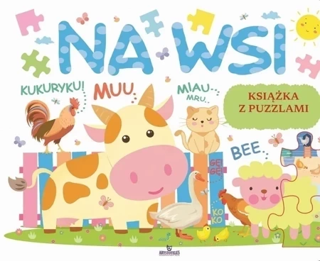 Na wsi. Książka z puzzlami