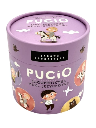 Pucio. Logopedyczne memo języczkowe. Pucio