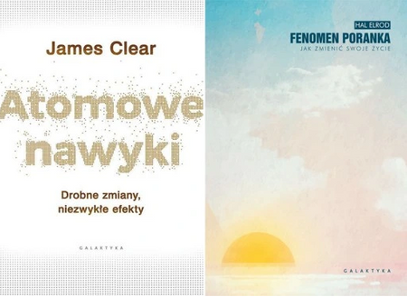 Zestaw 2w1 Atomowe nawyki + Fenomen poranka