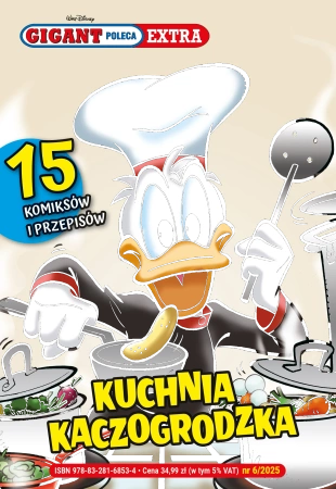 Kuchnia kaczogrodzka. Gigant Poleca Extra. Tom 6/2025