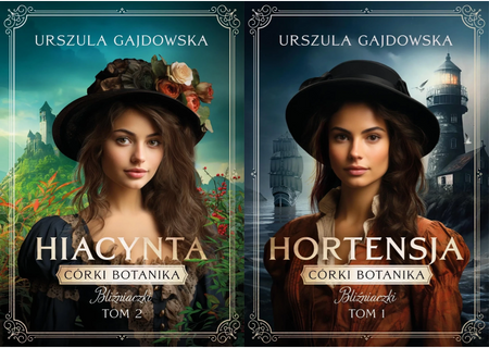 Zestaw 2w1 Córki botanika Tom 1 + Tom 2. Hiacynta i Hortensja