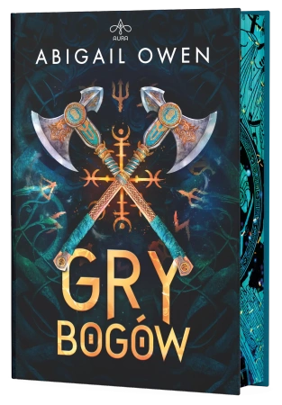 Gry bogów. Twarda z barwionymi brzegami.