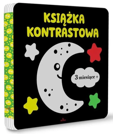 Książka kontrastowa 3 miesiące +