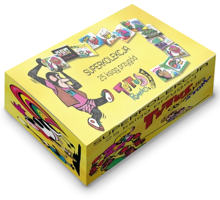 Tytus, Romek i A'Tomek (kolekcja 25 ksiąg). Boks żółty