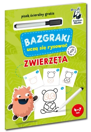 Bazgraki uczą się rysować. Zwierzęta. Kapitan Nauka