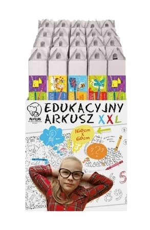 1,2,3... liczymy! Edukacyjny arkusz XXL