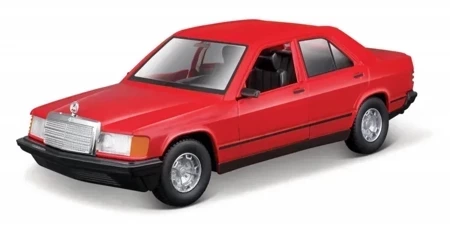 1987 Mercedes-Benz 190E Red 1:24 BBURAGO