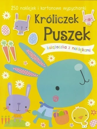 250 naklejek - Króliczek Puszek