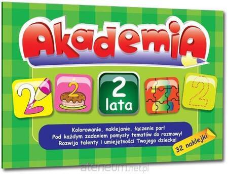 Akademia - 2 lata + 32 naklejki