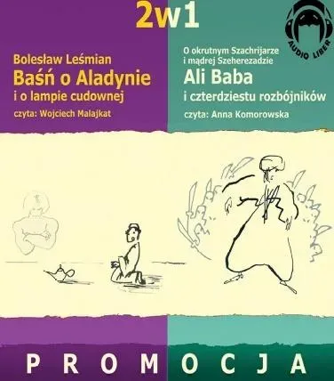 Ali Baba i 40.. + Baśń o Aladynie Audiobook