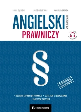 Angielski w tłumaczeniach. Prawniczy + kurs audio MP3