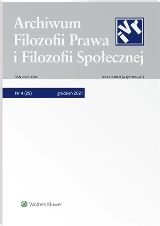 Archiwum Filozofii Prawa i Filozofii.. 4/2021 (29)