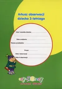 Arkusz obserwacji dziecka 3-letniego