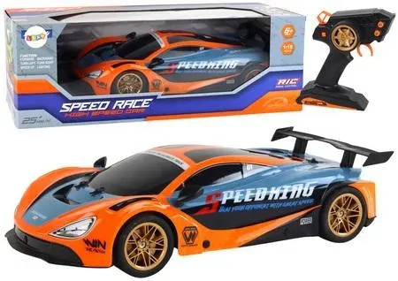 Auto sportowe R/C 1:10 pomarańczowe