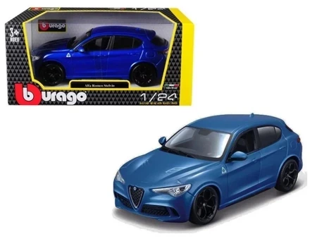 BBURAGO MODEL ALFA ROMEO STELVIO BLUE 1:24