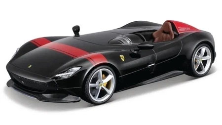 BBURAGO MODEL FERRARI MONZA SP1 BLACK/RED 1:24