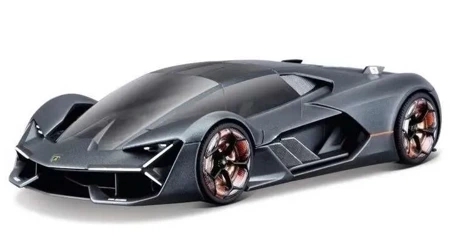 BBURAGO MODEL LAMBORGHINI TERZO MILLENNIO METALIC GREY 1:24