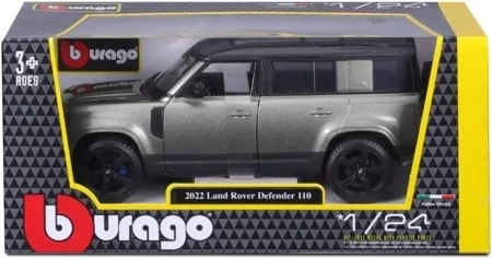 BBURAGO MODEL LAND ROVER DEFENDER 2022 GREEN 1:24