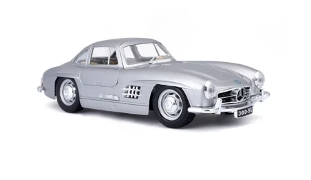 BBURAGO MODEL MERCEDES-BENZ 300SL 1954 SILVER 1:24