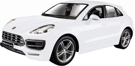 BBURAGO MODEL PORSCHE MACAN WHITE 1:24