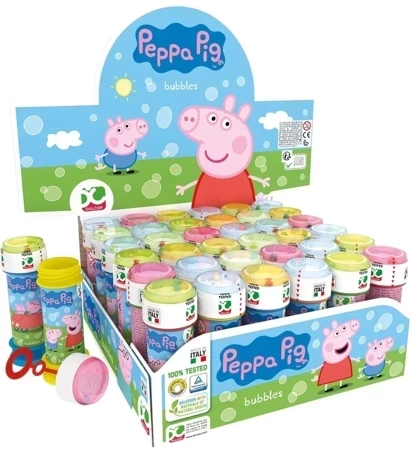 Bańki mydlane Peppa Pig 60ml (36szt)