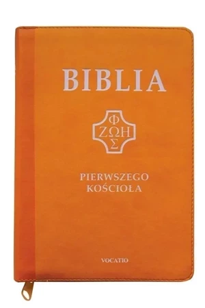 Biblia pierwszego Kościoła żółta z paginatorami