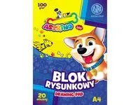 Blok rysunkowy A4/20K 100g Astrino (10szt)