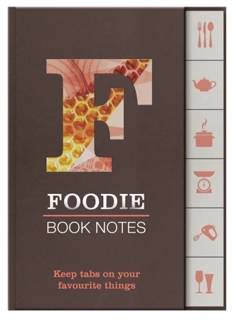 Book Notes - Foodie - znaczniki jedzenie