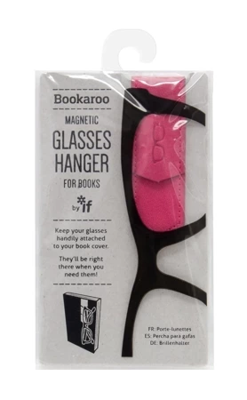 Bookaroo Glasses Hanger - uchwyt na okulary różowy