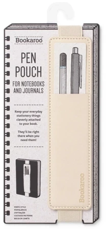 Bookaroo Pen Pouch - uchwyt na długopis beżowy