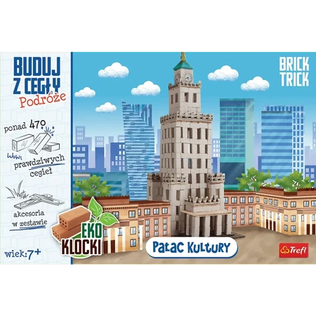 Brick Trick Buduj z cegły Podróże Pałac Kultury XL EKO 61546