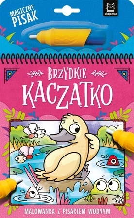 Brzydkie kaczątko. Malowanka z pisakiem wodnym