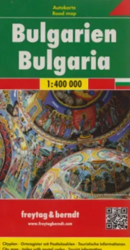 Bułgaria mapa 1:400 000