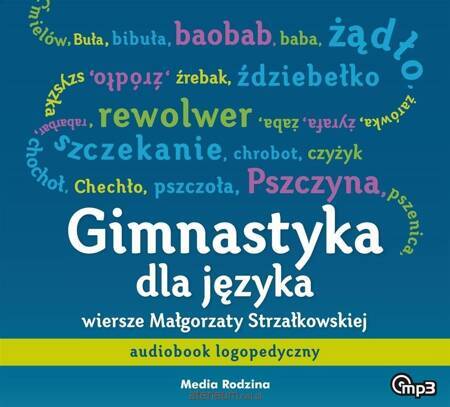 CD MP3 Gimnastyka dla języka audiobook logopedyczny