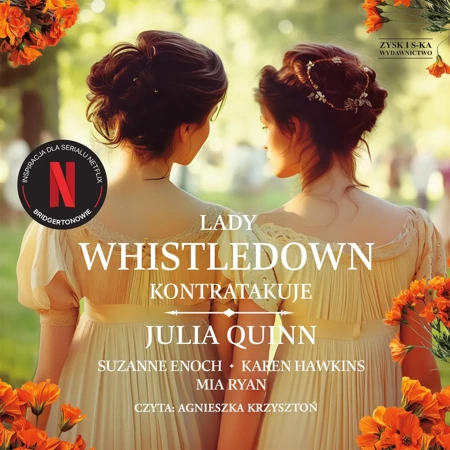 CD MP3 Lady Whistledown kontratakuje. Bridgertonowie (okładka filmowa)