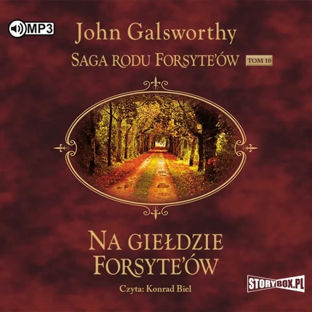 CD MP3 Na giełdzie Forsyte'ów. Saga rodu Forsyte'ów. Tom 10