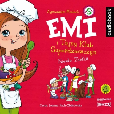 CD MP3 Niezłe ziółka. Emi i Tajny Klub Superdziewczyn. Tom 12