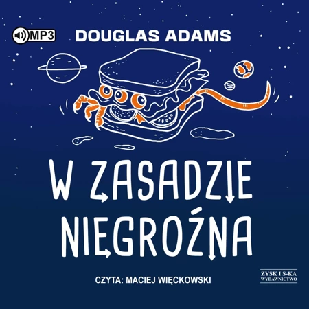 CD MP3 W zasadzie niegroźna. Autostopem przez Galaktykę. Tom 5