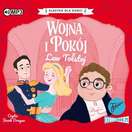 CD MP3 Wojna i Pokój. Klasyka dla dzieci. Literatura rosyjska