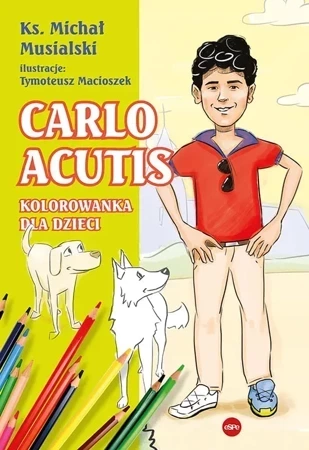 Carlo Acutis Kolorowanka dla dzieci