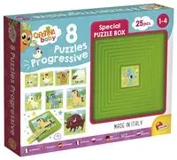 Carotina Baby Puzzle Progresywne 8 Farma